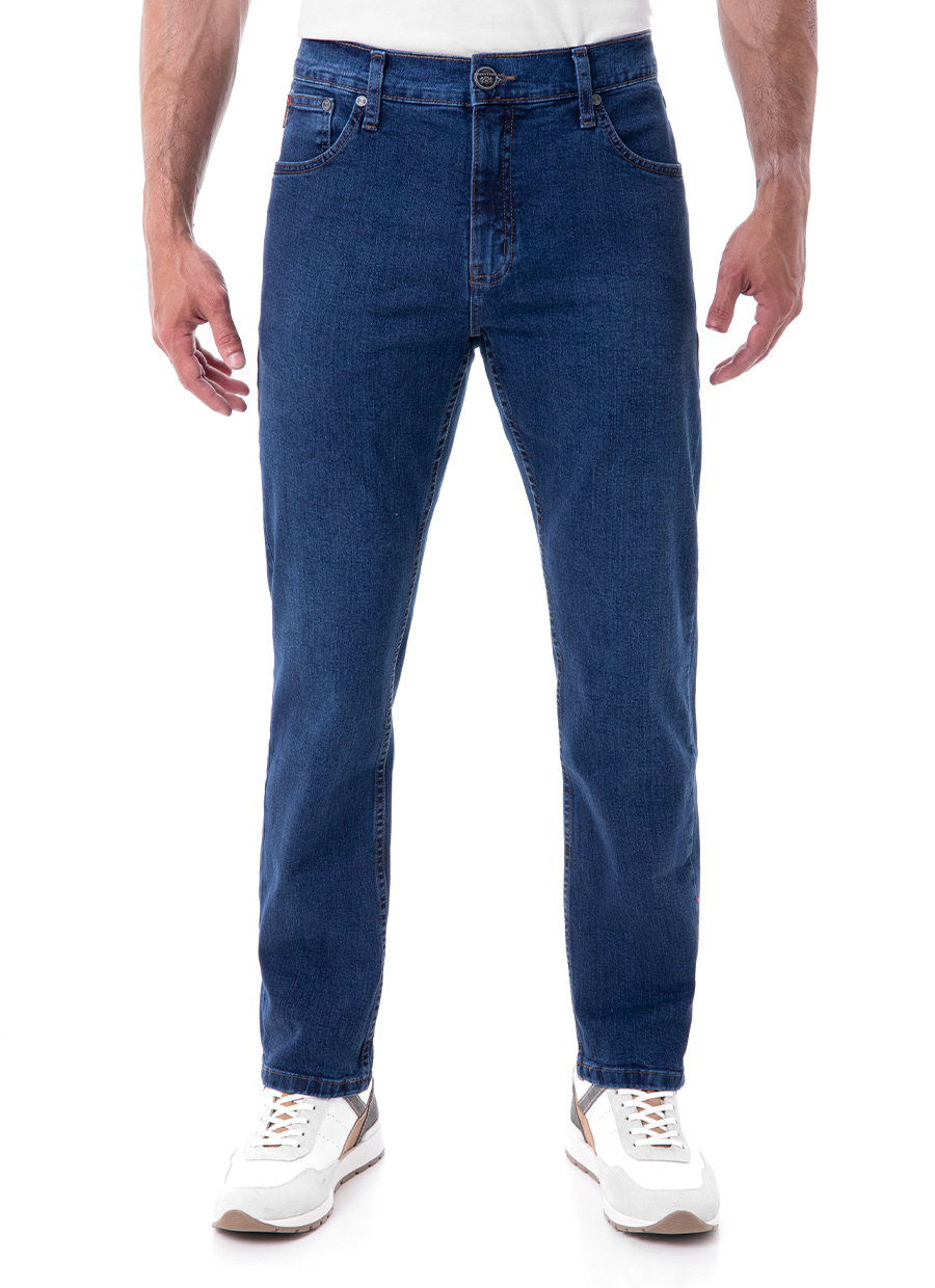 Pantalon Denim Comfort (Lr) Merdwin Blue Olivo St.